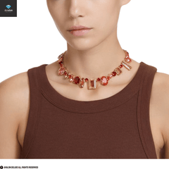 Avalon Gemstone Halskette Goldlegierung verschiedene Schliffe