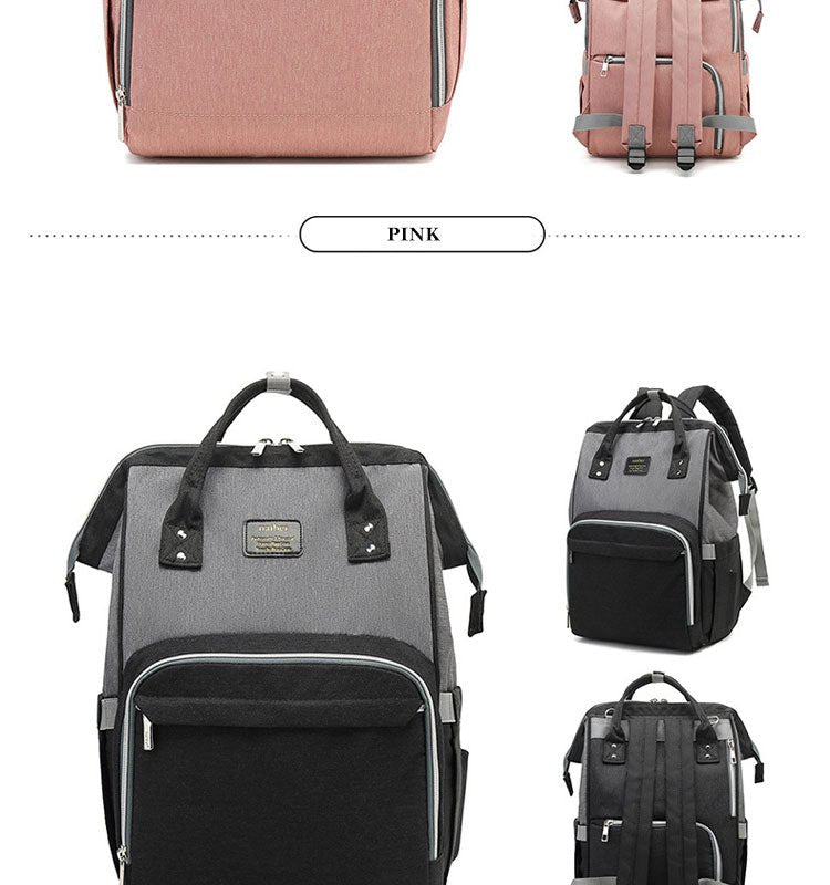 Innovativer Premium Kaylee USB-Wickelrucksack-Tasche Handtaschen