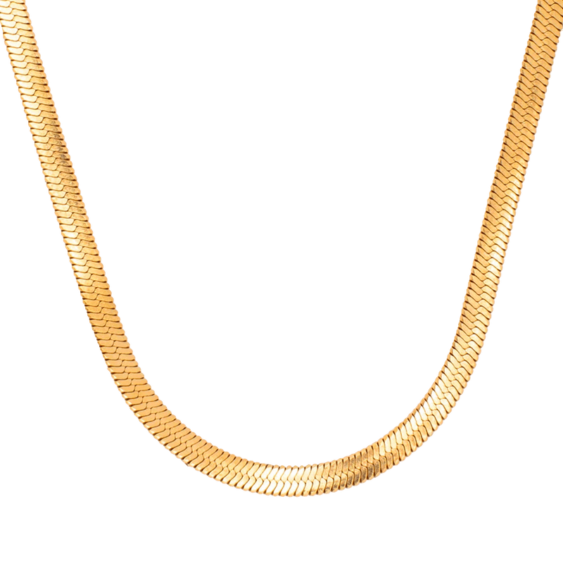 Serpenti Chain Necklace 18k vergoldet 0 Schlangen Halskette Snake Chain Necklace