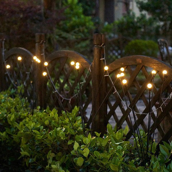 Solarbetriebene Tanzende Glühwürmchen Gartendekoration Leuchten 0