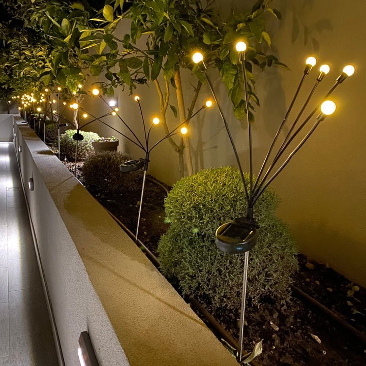 Solarbetriebene Tanzende Glühwürmchen Gartendekoration Leuchten 0